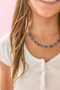 Coastal Blue - Gemstone Necklace