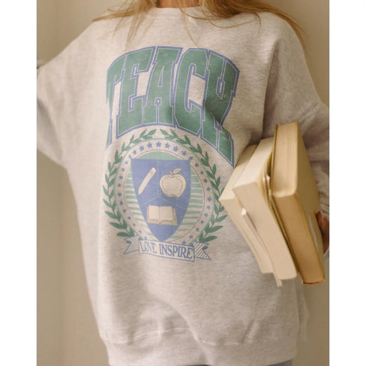 Teach Crest Sweatshirt