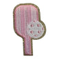 Preppy Pickle Ball Patch- 3"