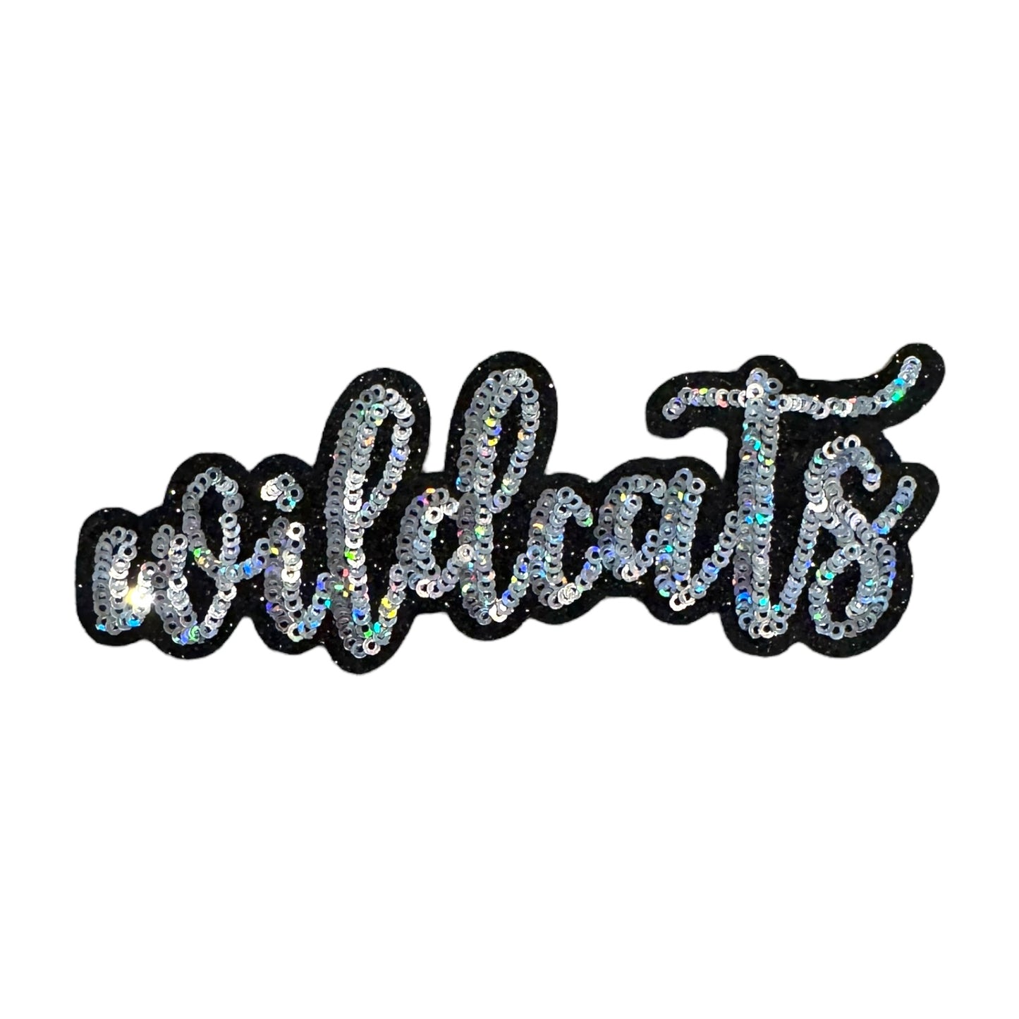 Mascot Script Sequin Patch- Small
