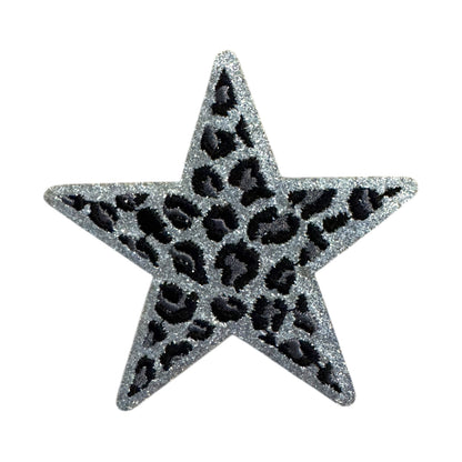 Cheetah Print Star Patch