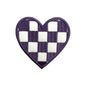 Checkered Heart Patch