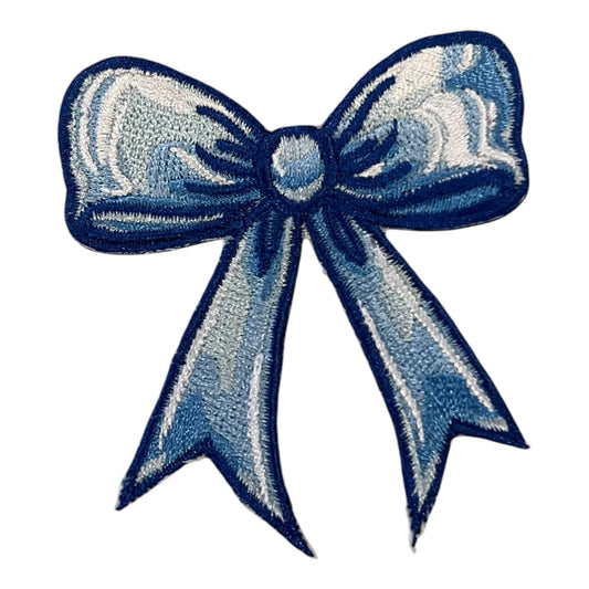 Ombre Bow Patch, Blue- 3"