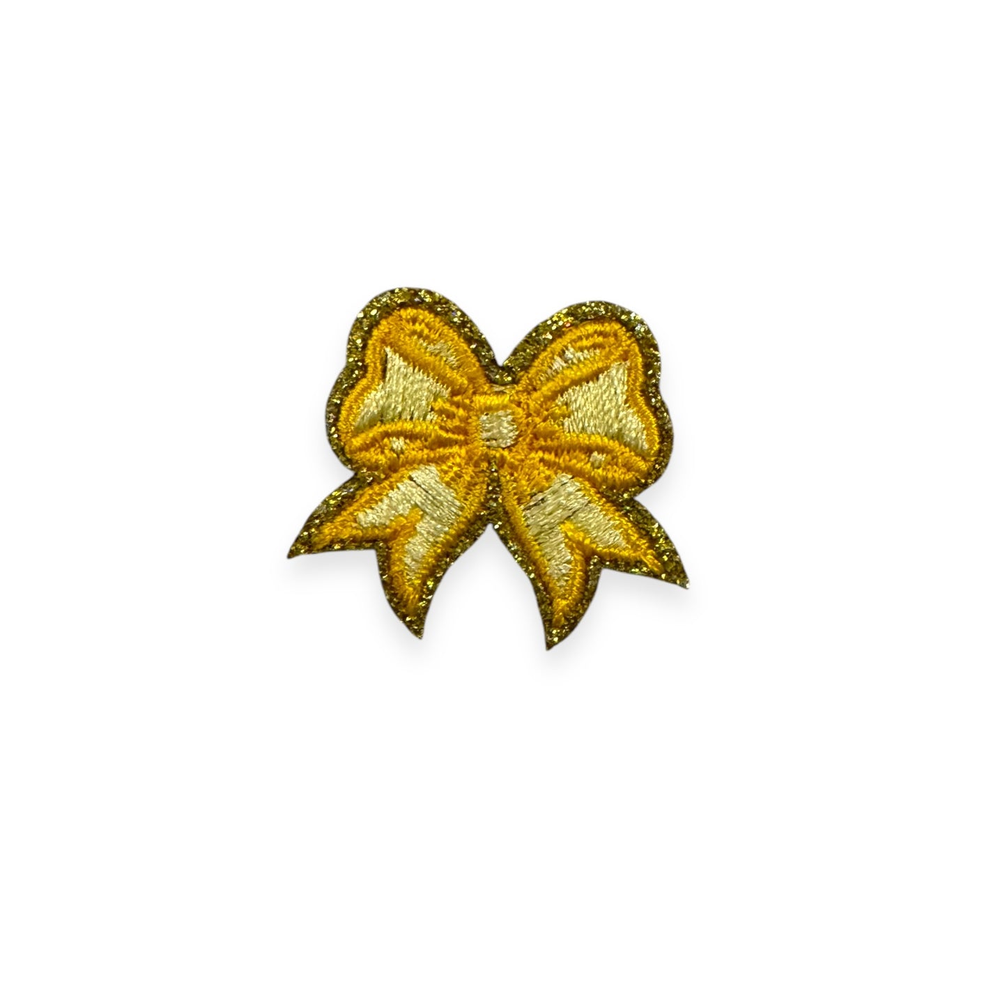 Mini Bow Patch- Yellow