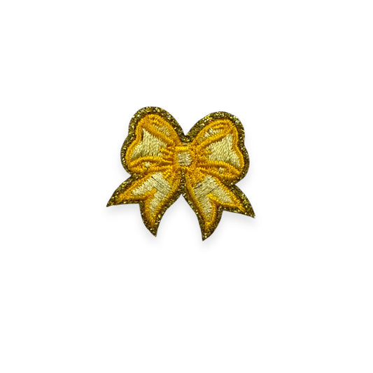 Mini Bow Patch- Yellow