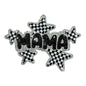 Mama Checkered Star Sequin Patch- Small