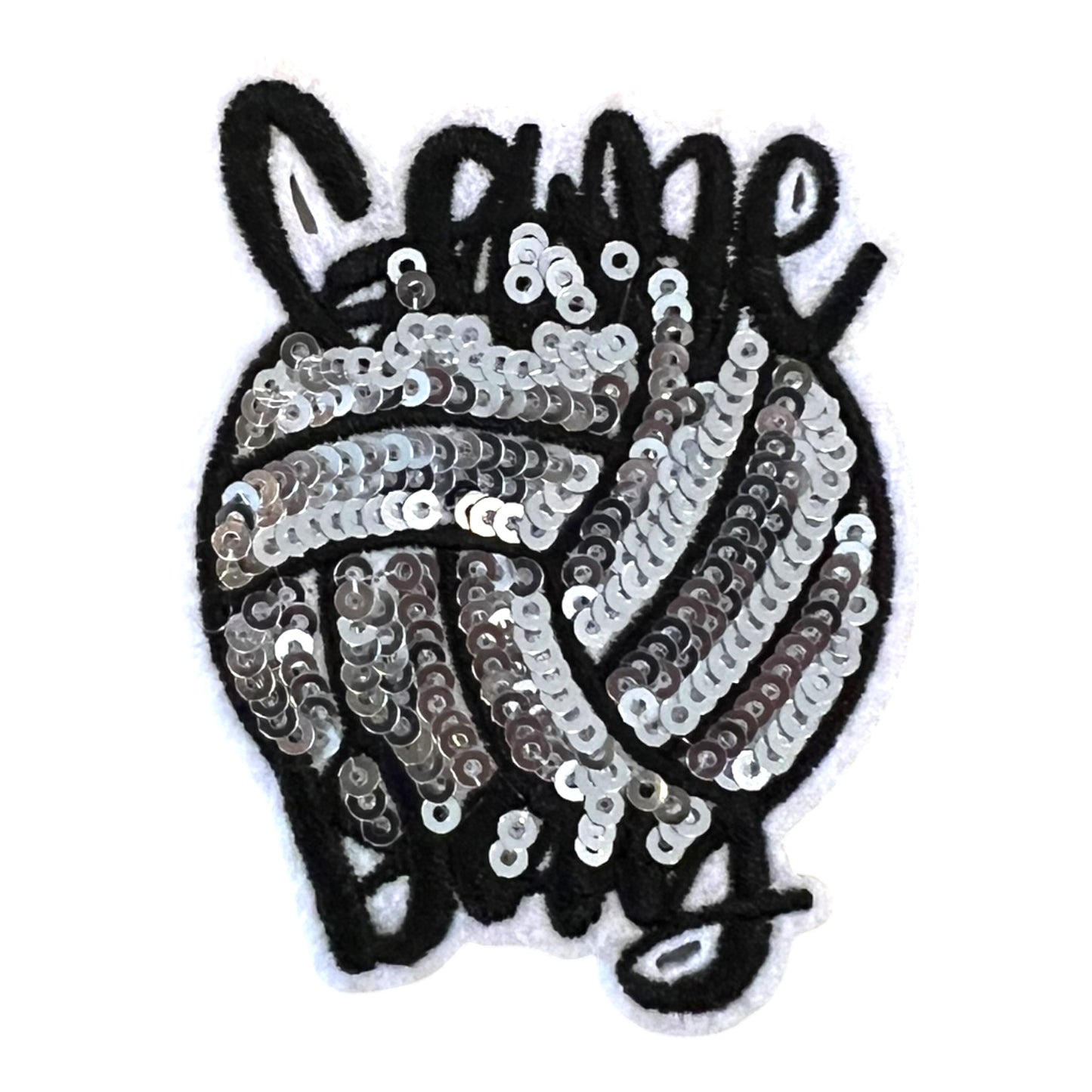 GAME DAY Volleyball Sequins Patch