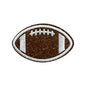 Glitter Football Patch