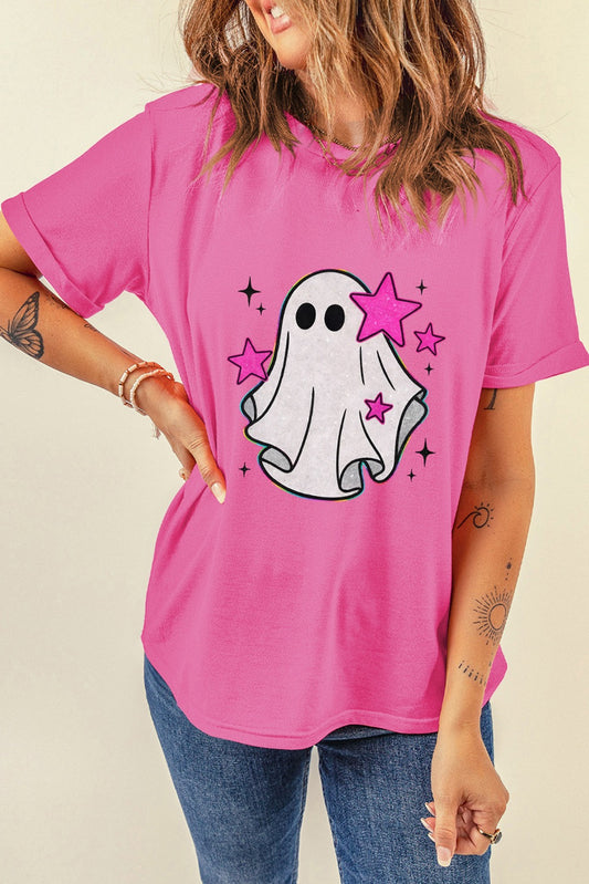 Pink Ghost T-shirt