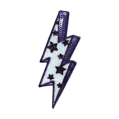 Star Lightening Bolt Patch