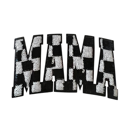 Checkered Mama Patch