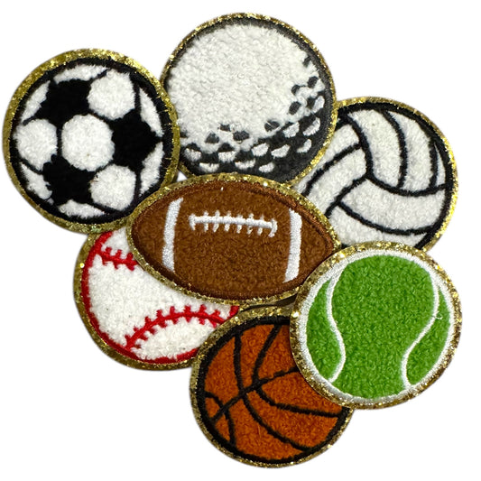 Chenille Sports Patches