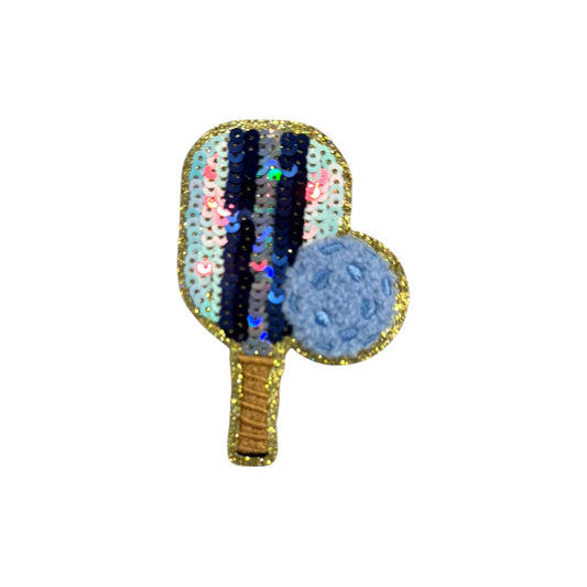 Pickleball Sequin Patch