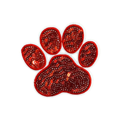 Sequin Paw Print Patch