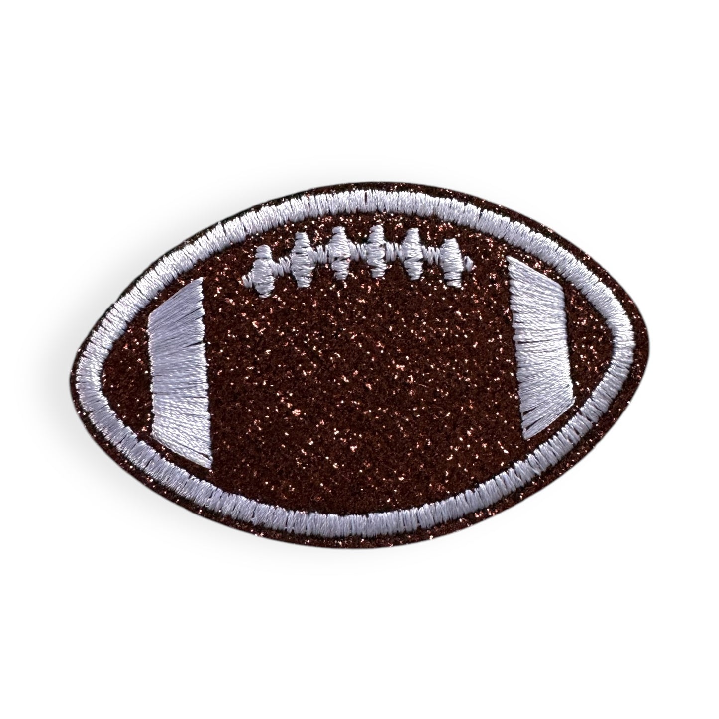 Glitter Football Patch