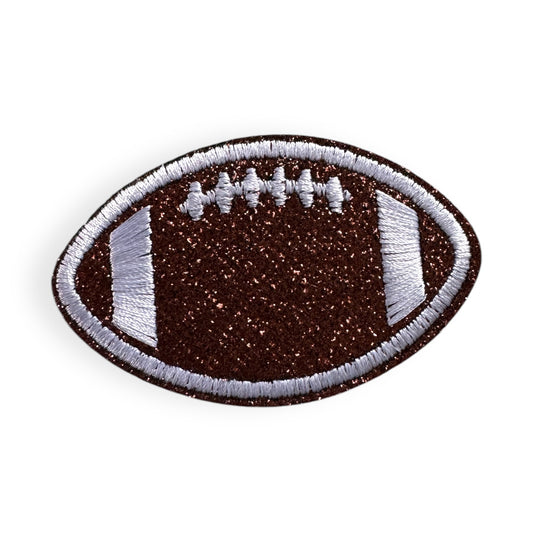 Glitter Football Patch