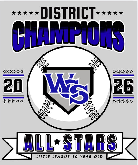 WCS 10s DITRICT CHAMP SHIRT