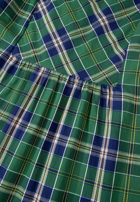 Tartan Plaid Shift Dress