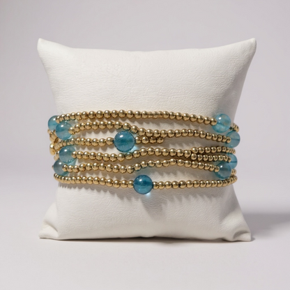 Dainty Goldie Beaded Bracelet