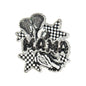 Lacrosse Mama Checkered Star Patch