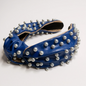 Knotted Leather Pearl Headbands