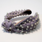 Knotted Leather Pearl Headbands