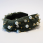 Knotted Herringbone with Pearls & Crystals