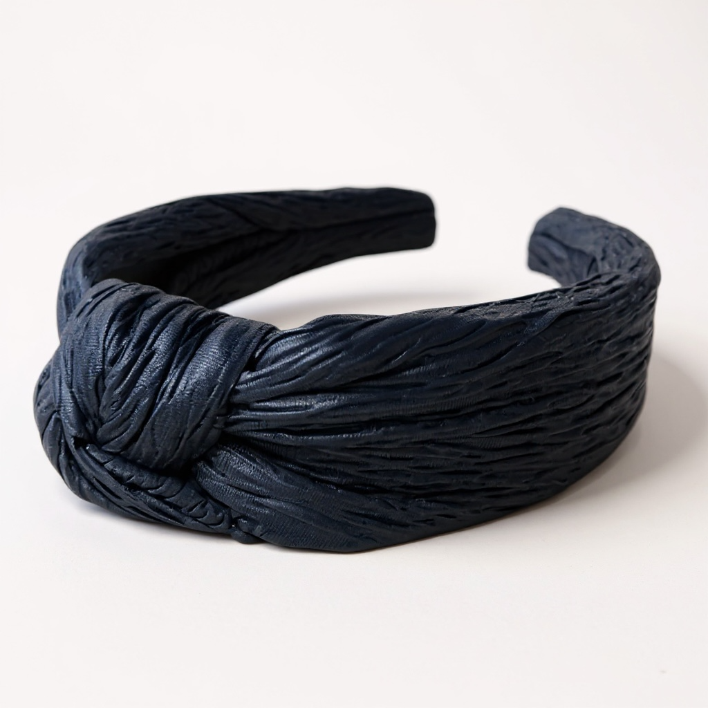 Knotted Muslin Headband
