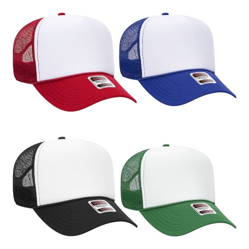Trucker Hat Mid Profile- Blank