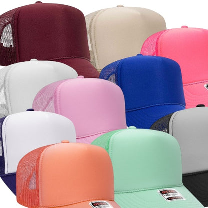 Trucker Hat High Profile- Blank