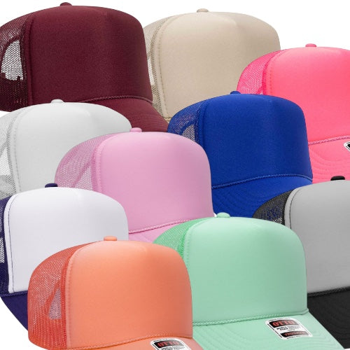 Trucker Hat High Profile- Blank