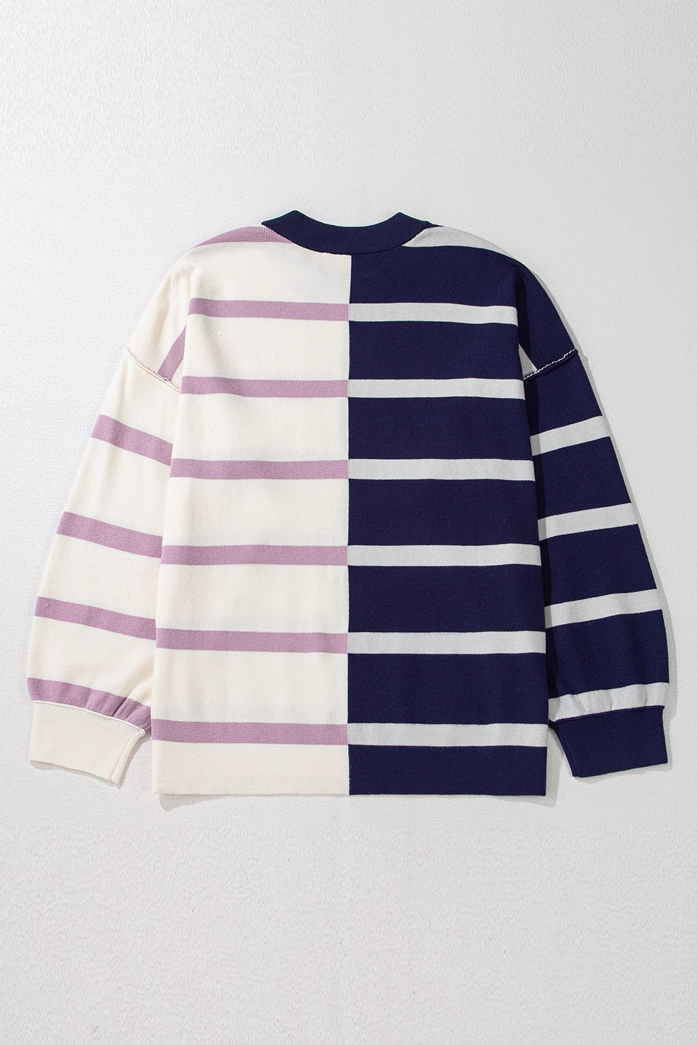Stripe Color Block sweater