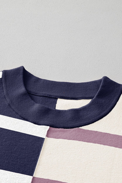 Stripe Color Block sweater