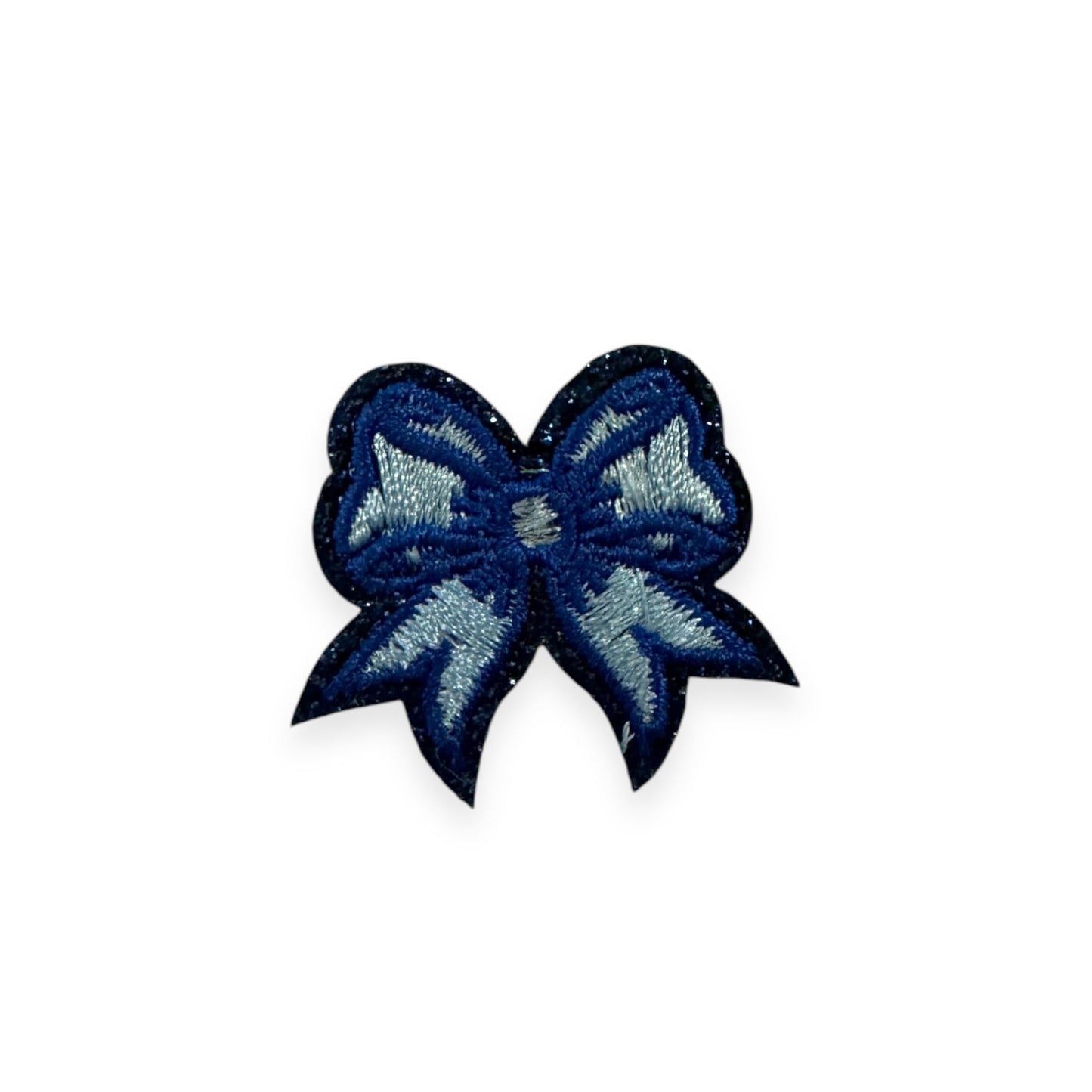 Mini Bow Patch- Blue