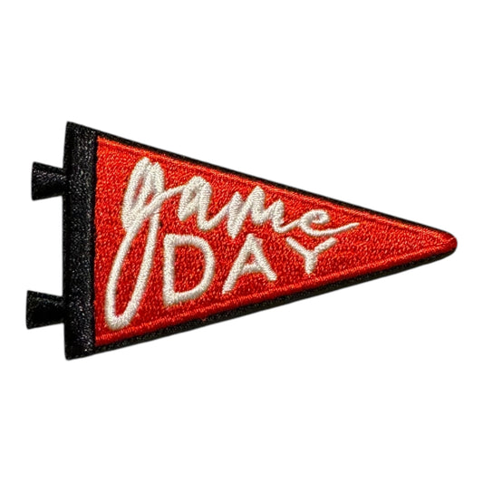 GAME DAY Pennant Patch- 3"