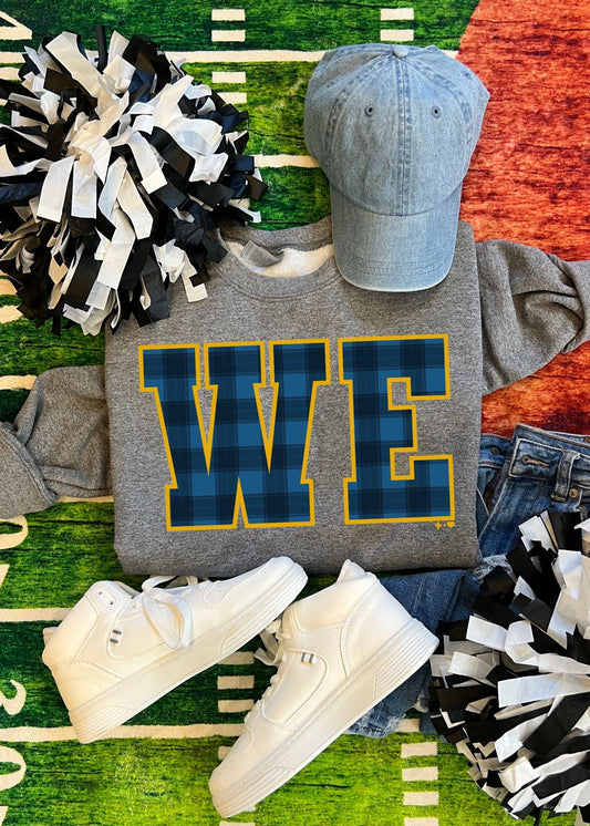 WE Plaid Shirt (Tshirt or Sweatshirt)