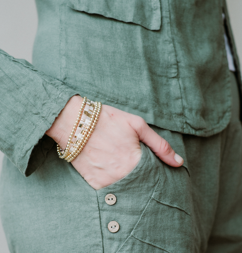 Stacking Goldie- Solid Bracelet (SI)
