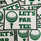 LET'S PAR TEE (Golf) Patch